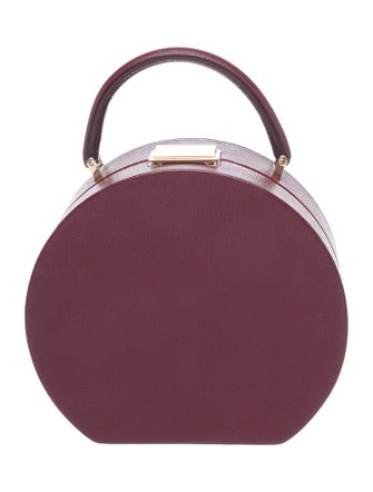 BUwood Leather Top Handle Bag