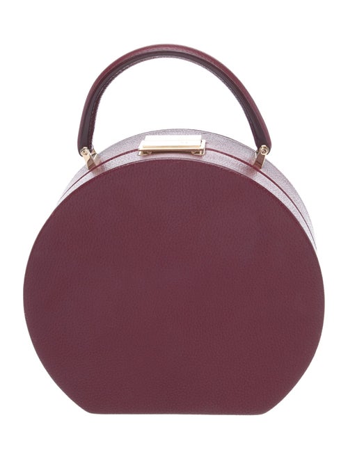 BUwood Leather Top Handle Bag