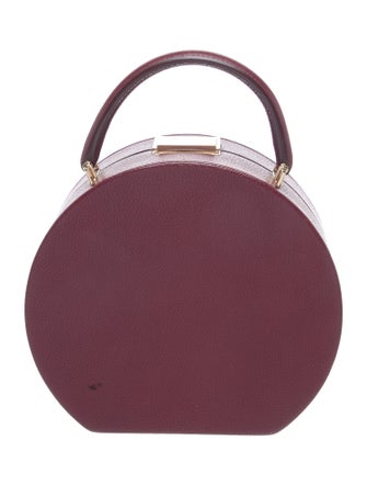 BUwood Leather Top Handle Bag