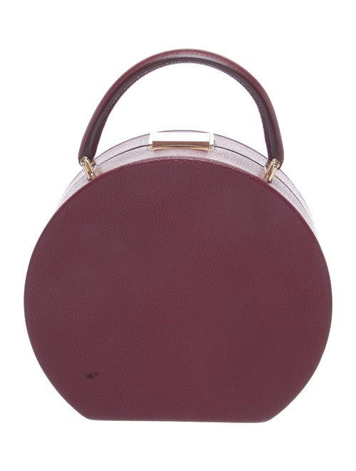 BUwood Leather Top Handle Bag