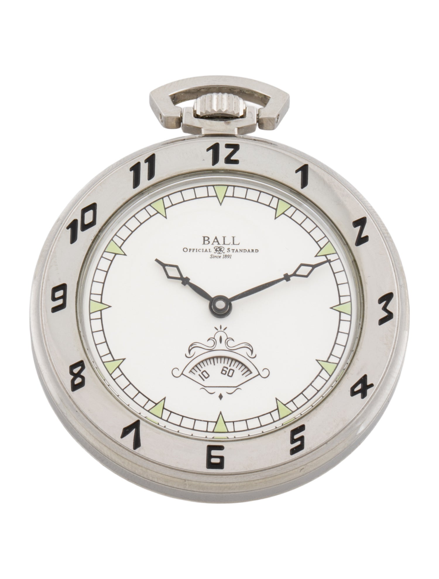 Ball Trainmaster Pocket Watch