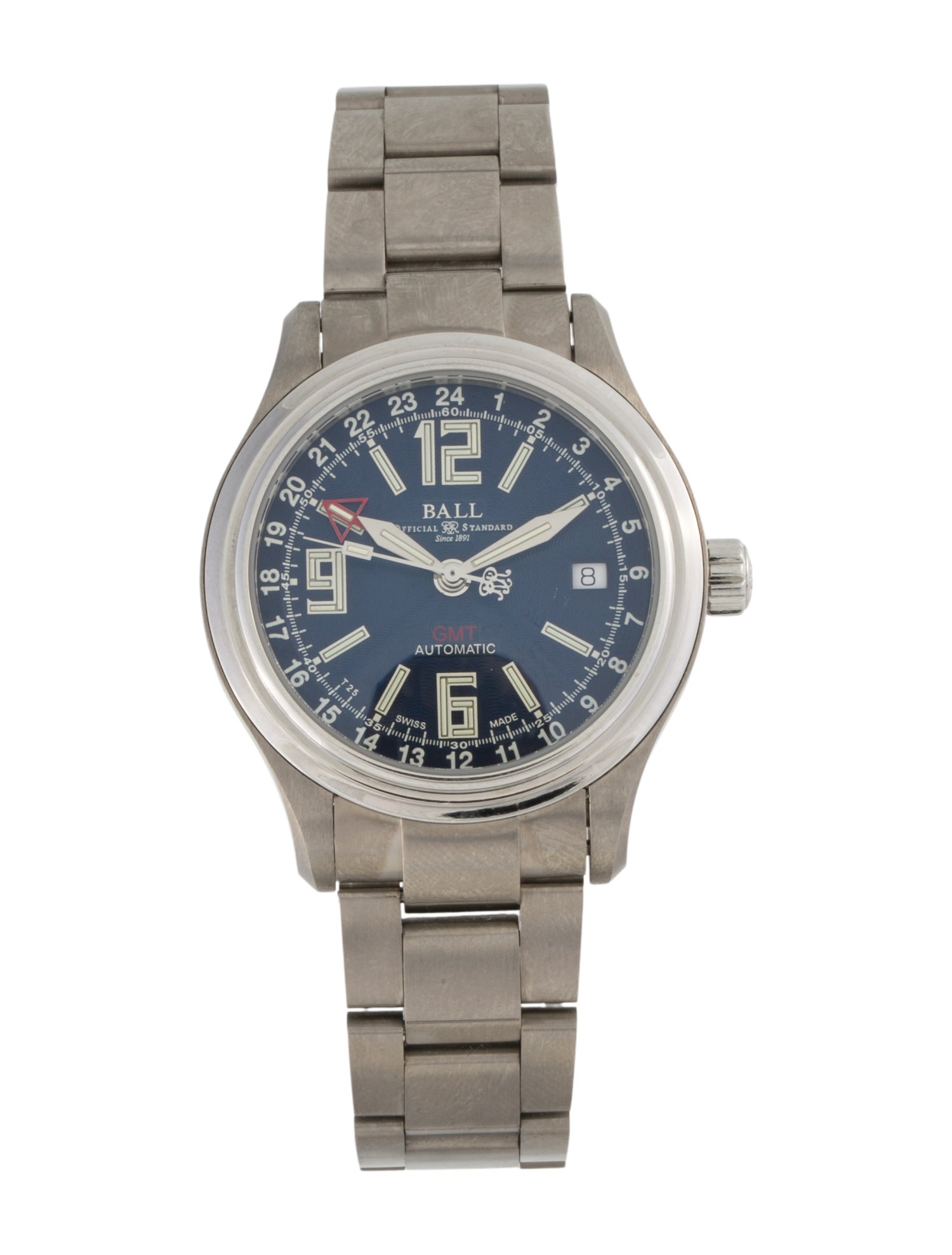 Ball Trainmaster Voyager GMT Watch