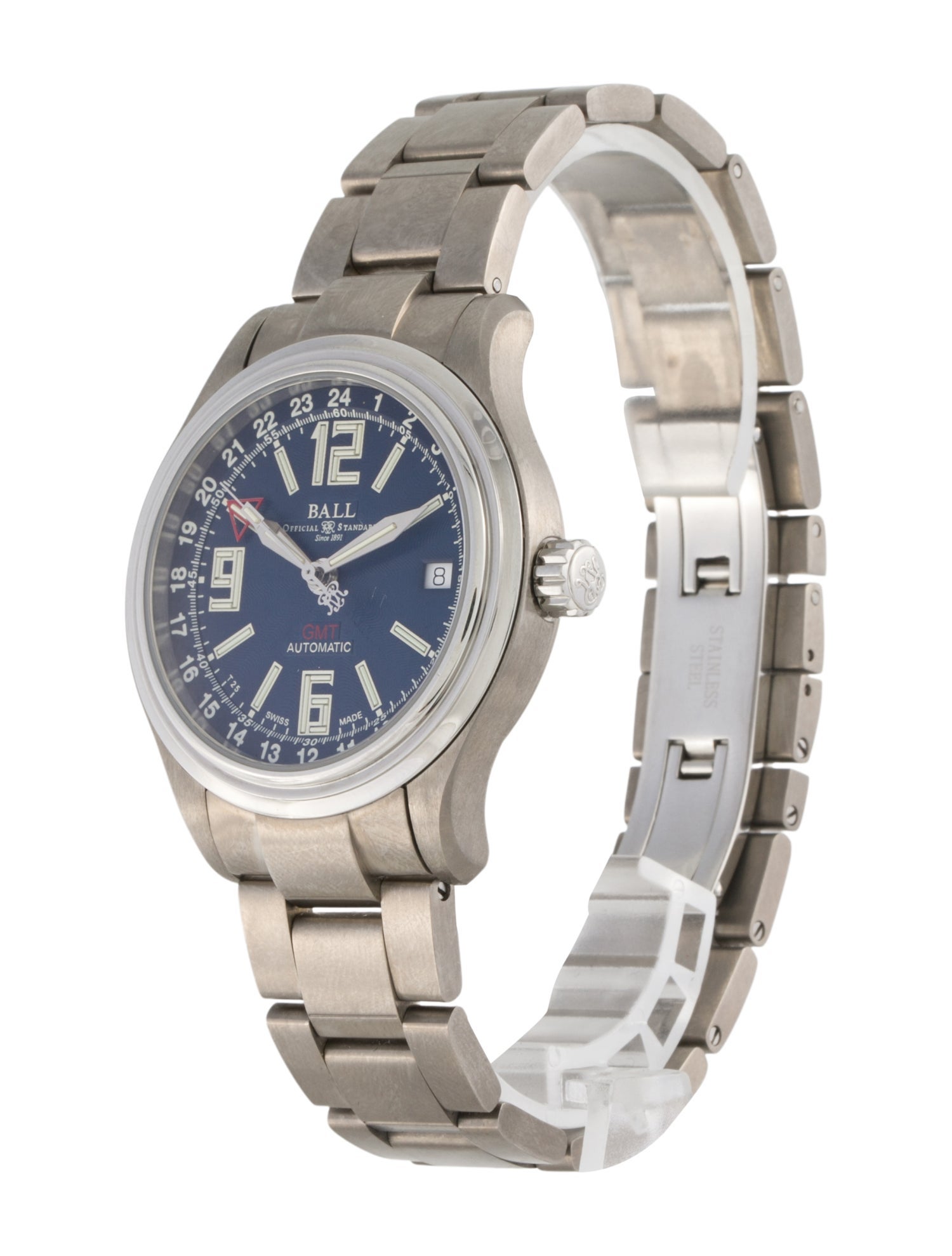 Ball Trainmaster Voyager GMT Watch