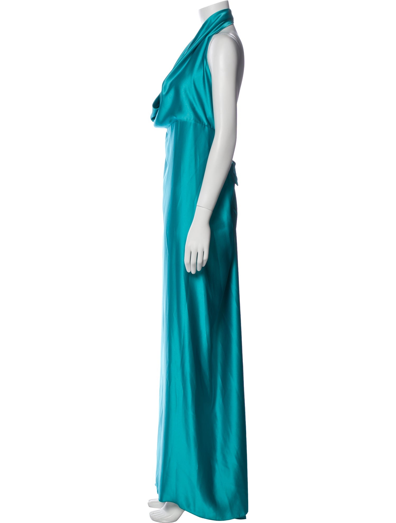 Blanca Vita Cowl Neck Long Dress