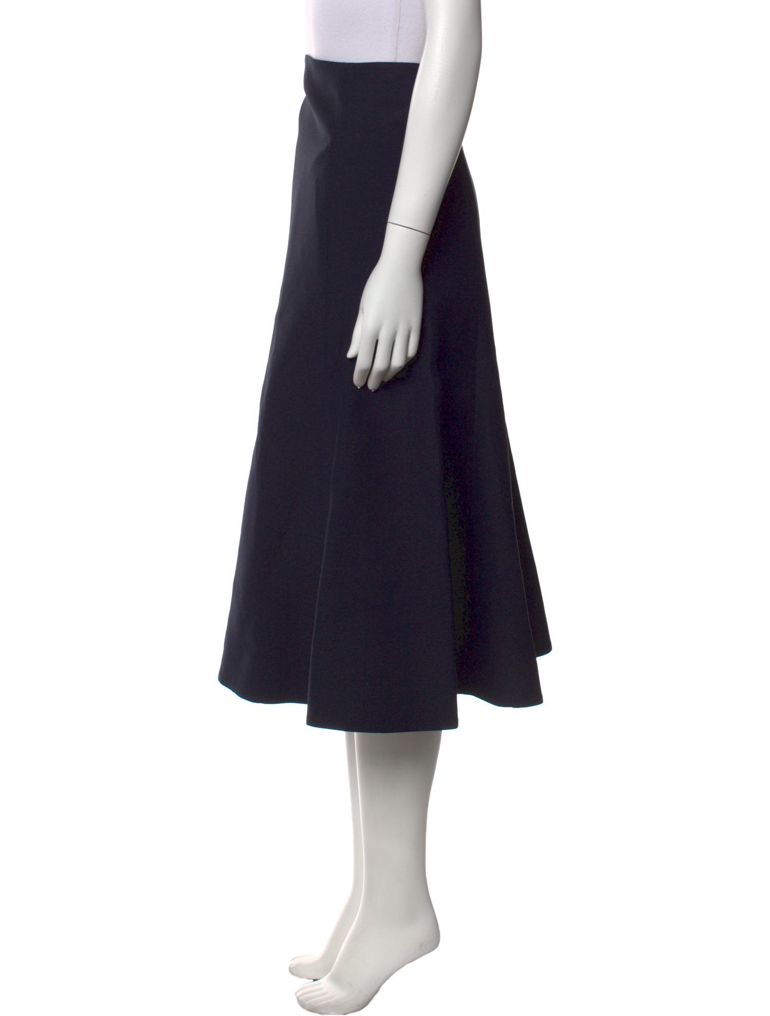 Valentino Virgin Wool Midi Length Skirt w/ Tags