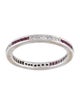 Beverley K 18K Ruby & Diamond Eternity Band