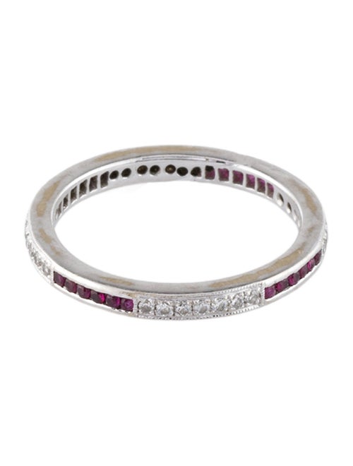 Beverley K 18K Ruby & Diamond Eternity Band
