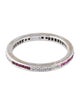 Beverley K 18K Ruby & Diamond Eternity Band