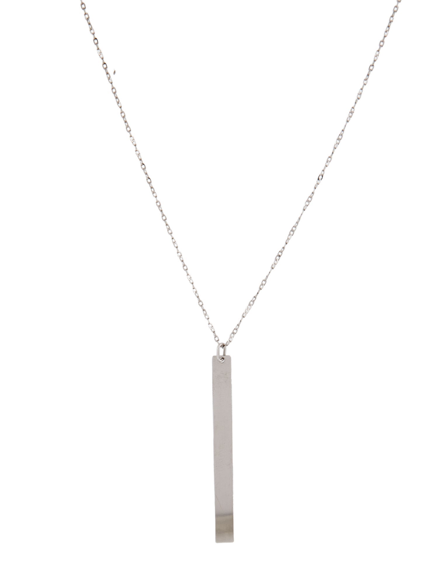 Bony Levy 14K Bar Pendant Necklace