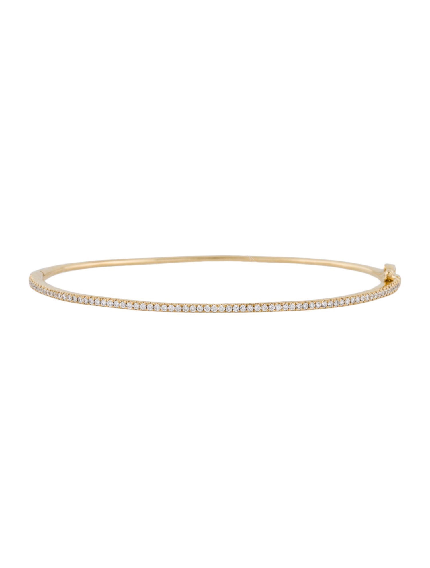 Bony Levy 18K Diamond Stackable Bangle Bracelet