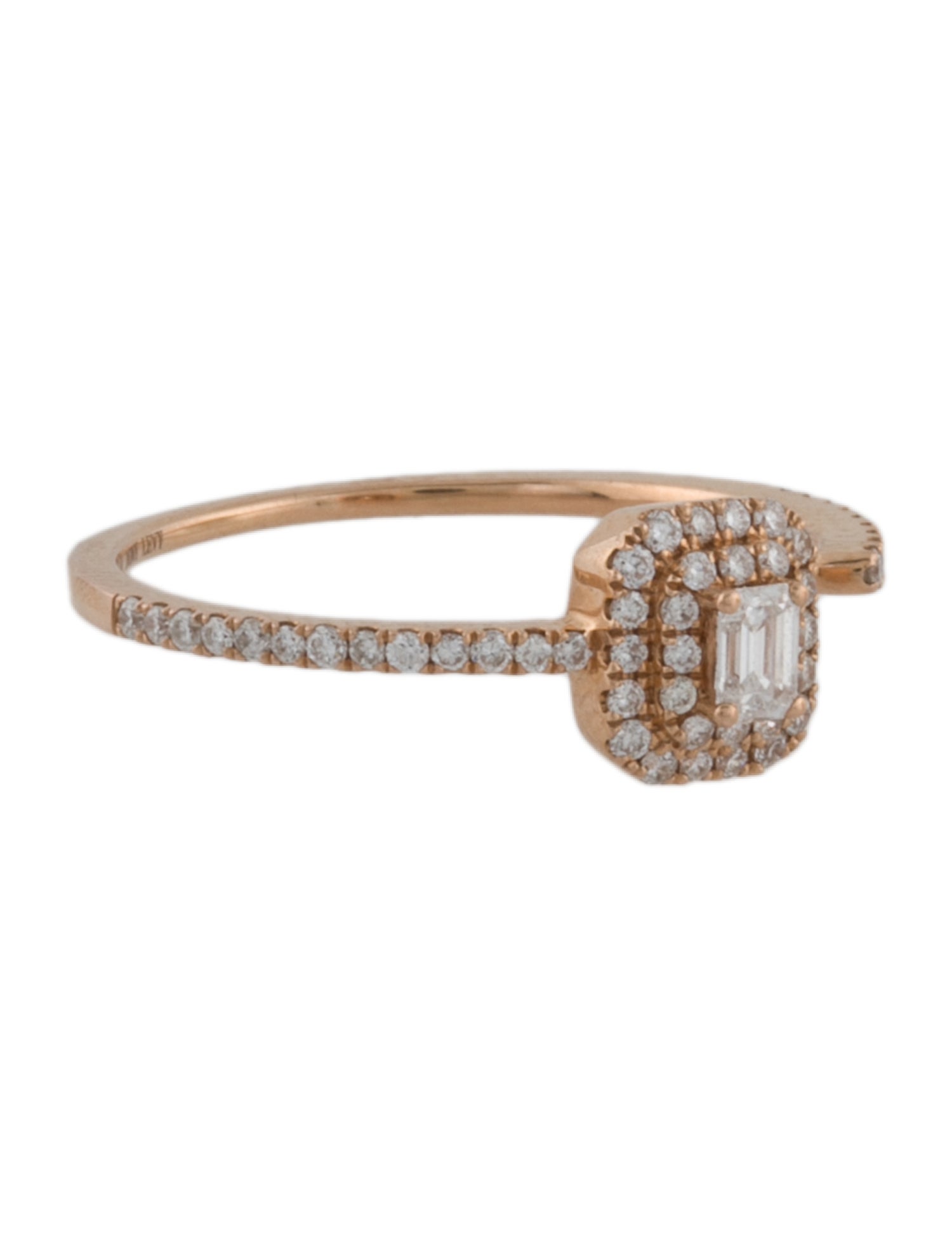 Bony Levy 18K Diamond Open Ring