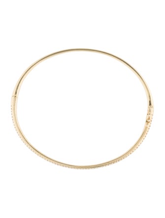 Bony Levy 18K Diamond Skinny Stackable Bangle