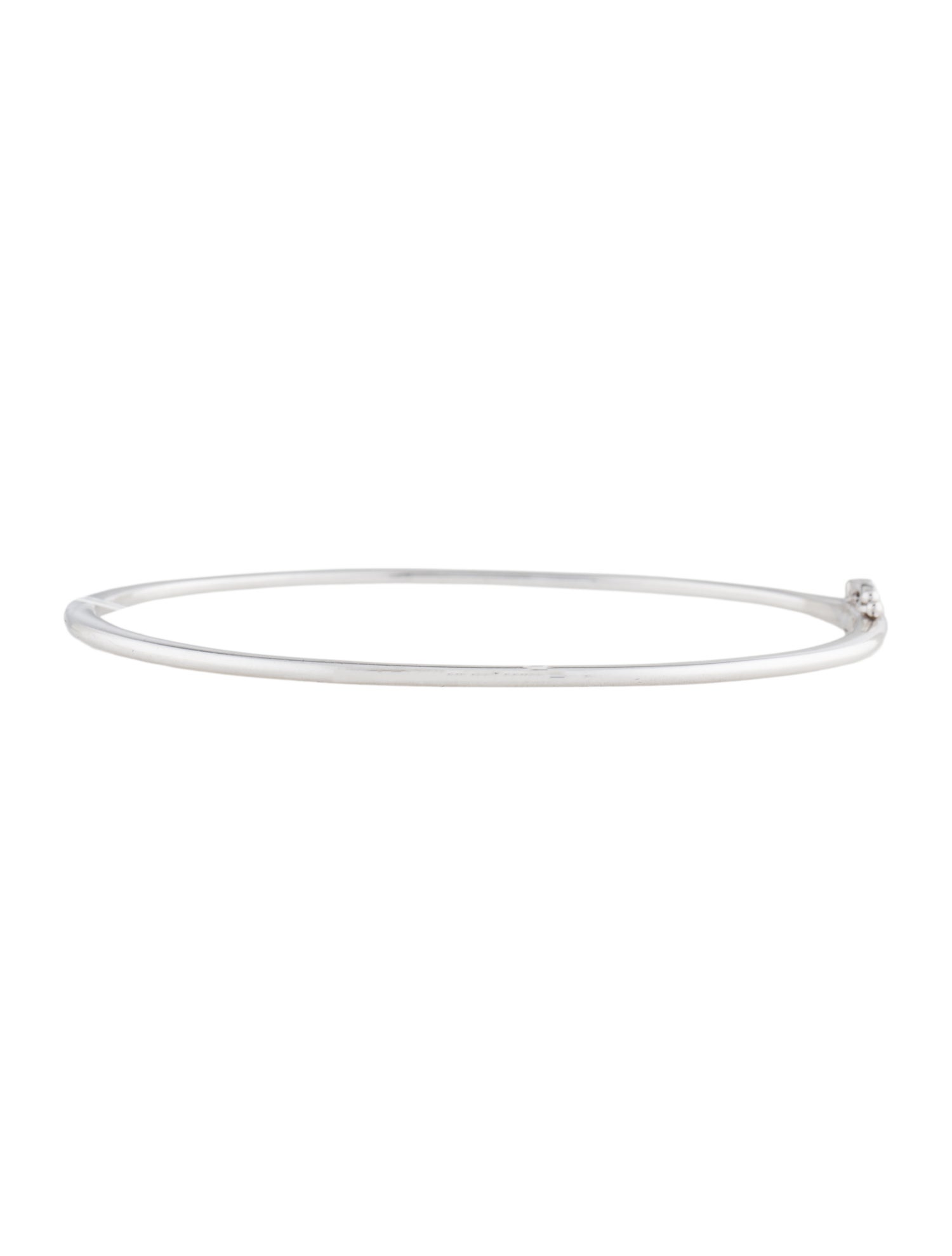 Bony Levy 14K Thin Hinged Bangle