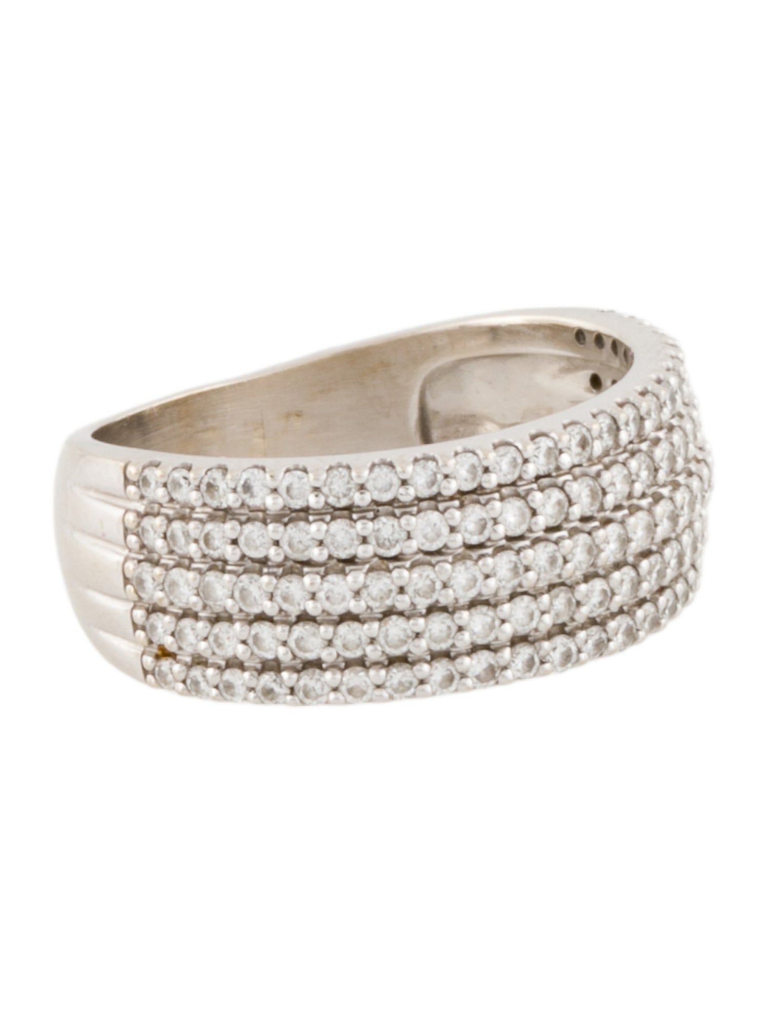 Bony Levy 18K Diamond Five-Row Band