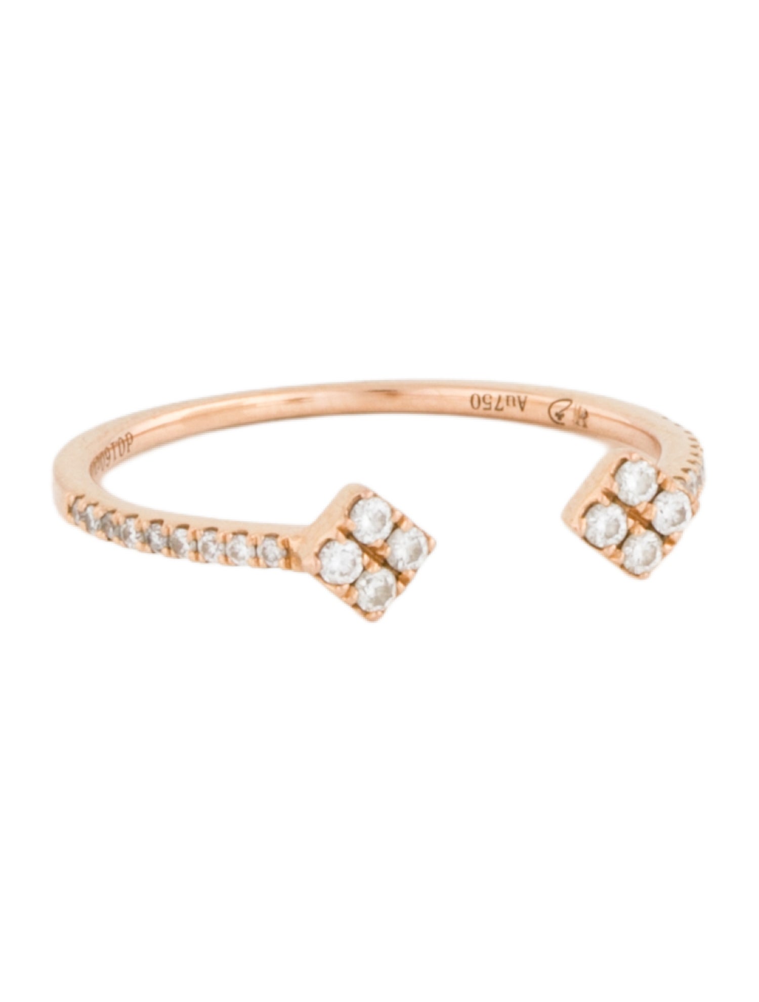 Bony Levy 18K Diamond Stacking Band