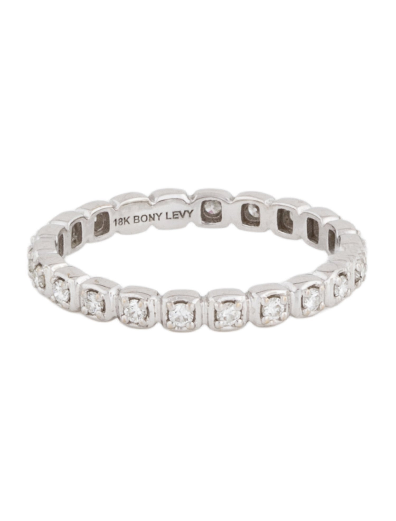 Bony Levy 18K Diamond Eternity Band