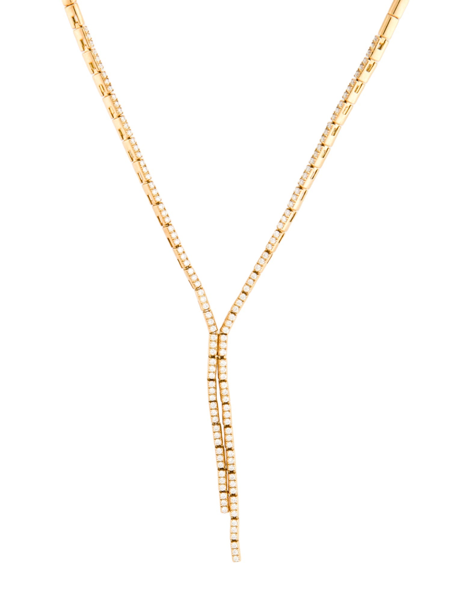 Bony Levy 18K Diamond Lavalier Necklace
