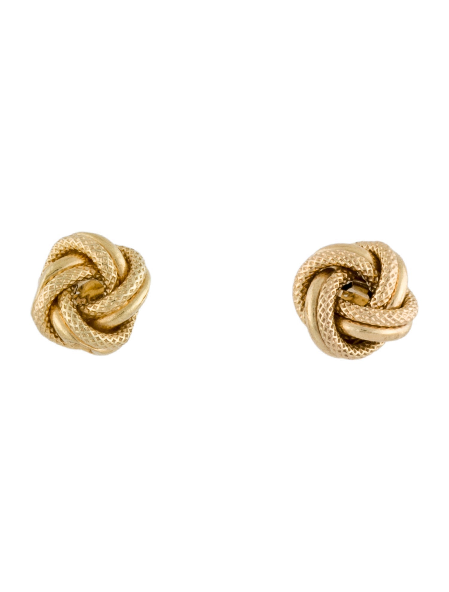 Bony Levy 14K Knot Stud Earrings