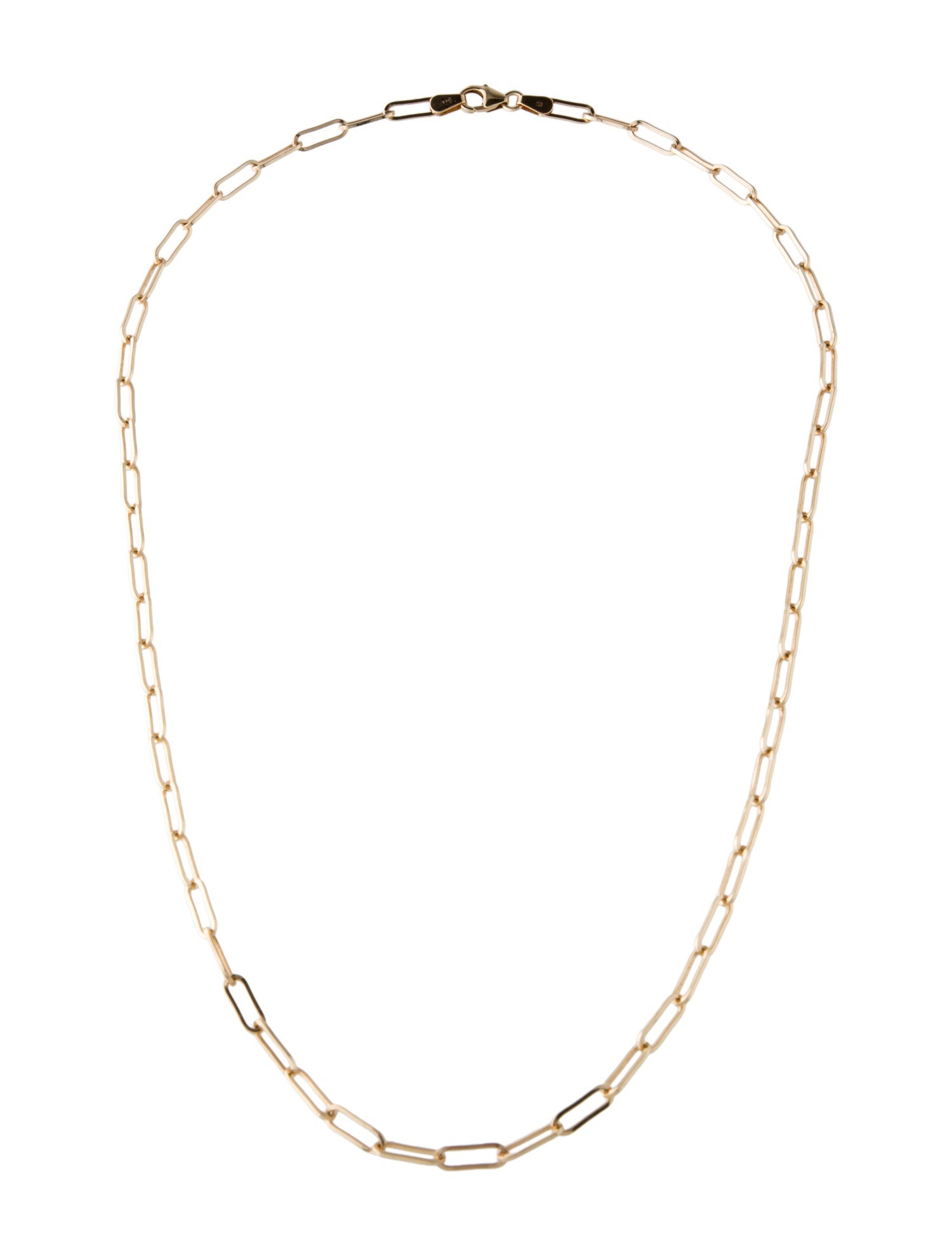 Bony Levy 14K Ofira Paperclip Chain Necklace