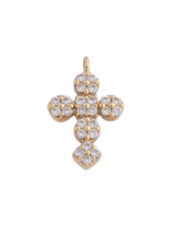 Bony Levy 18K Diamond Maya Cross Pendant