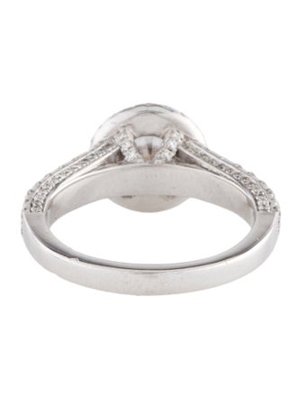 Bony Levy 18K Cubic Zirconia & Diamond Engagement Ring