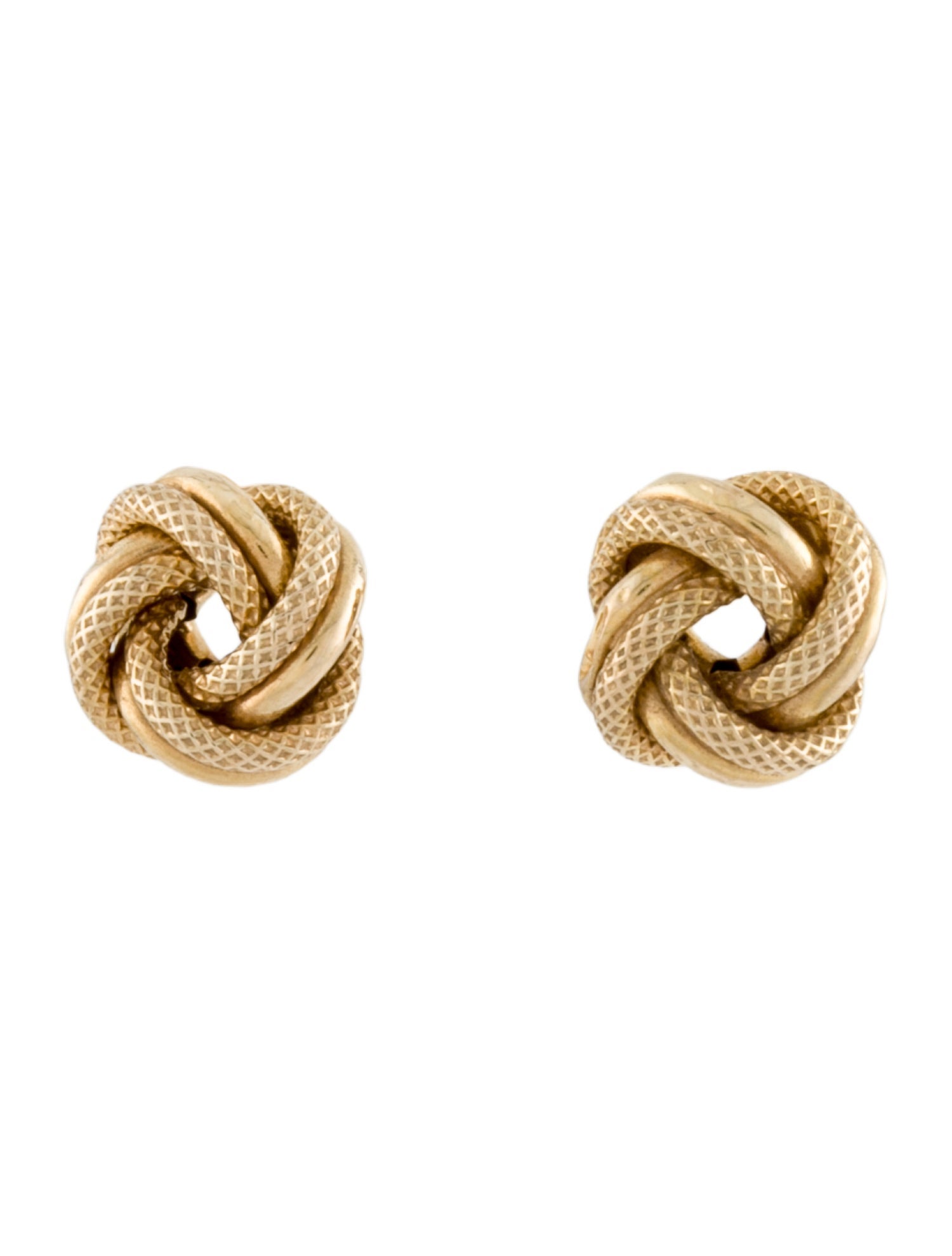 Bony Levy 14K Knot Stud Earrings
