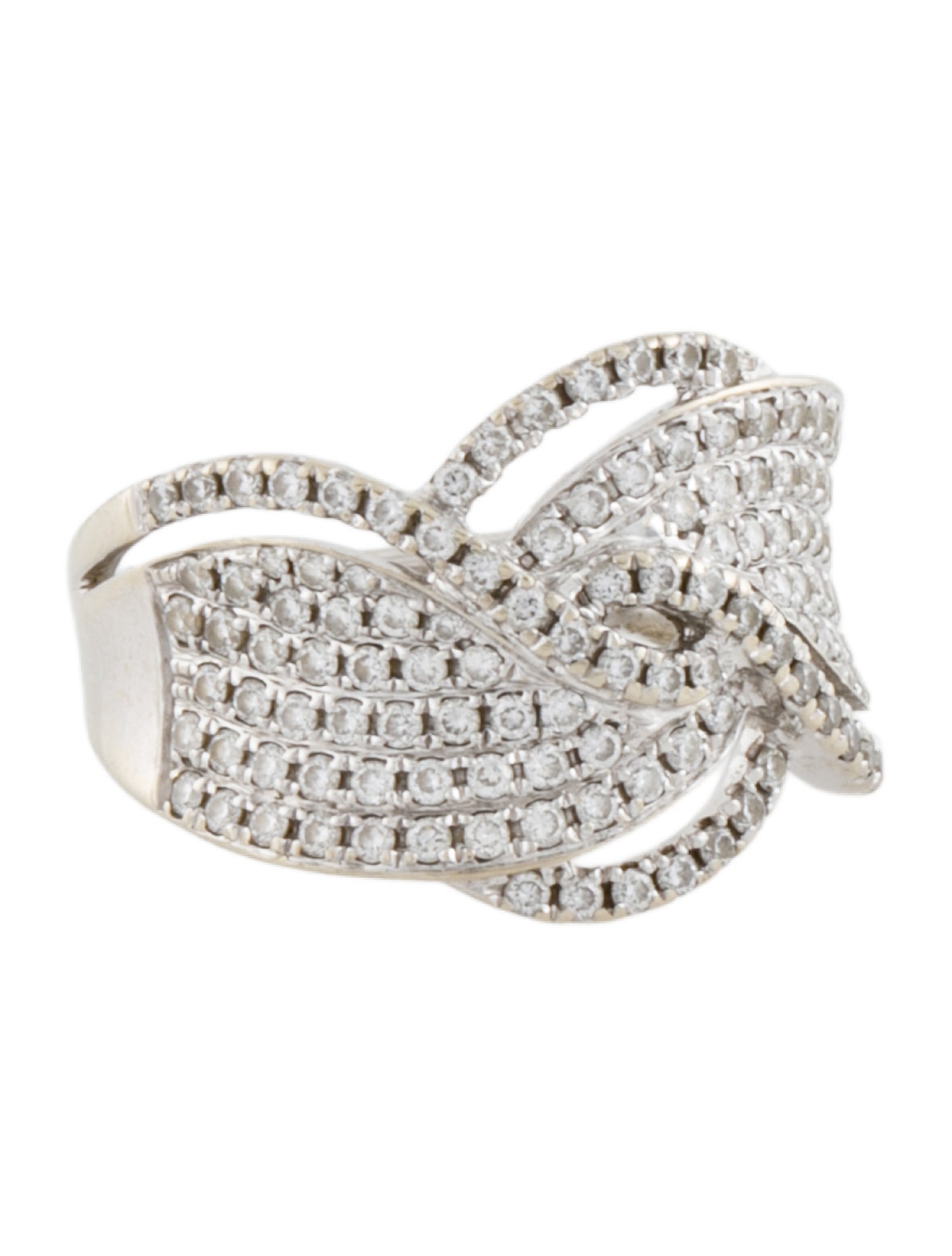 Bony Levy 18K Diamond Wide Twist Band