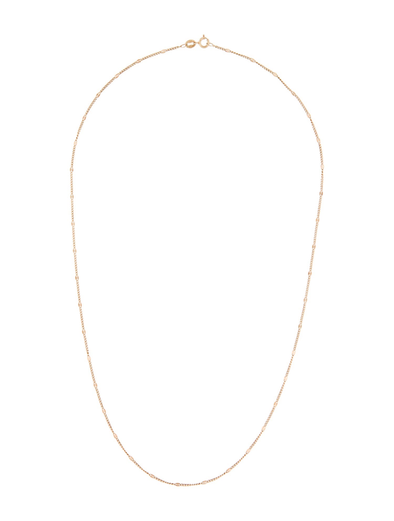 Bony Levy 14K Textured Link Chain Necklace