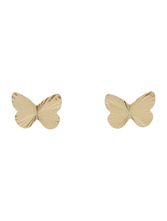 Bony Levy 14K Butterfly Stud Earrings