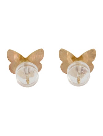 Bony Levy 14K Butterfly Stud Earrings