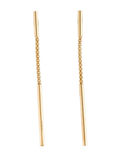 Bony Levy 14K Linear Drop Earrings