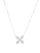 Bony Levy 18K Diamond Flower Pendant Necklace