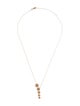 Bony Levy 14K Hammered Disc Pendant Necklace