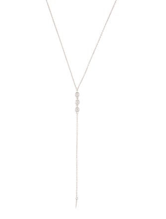 Bony Levy 18K Diamond Lavalier Necklace
