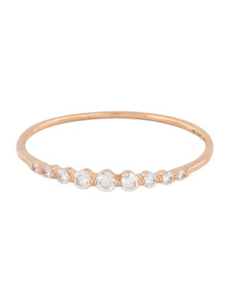 Bony Levy 18K Diamond Graduated Band