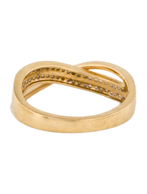 Bony Levy 18K Diamond Crossover Ring