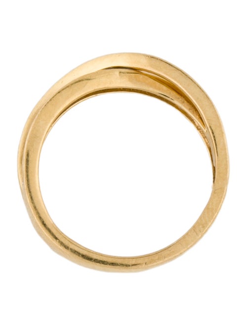 Bony Levy 18K Diamond Crossover Ring