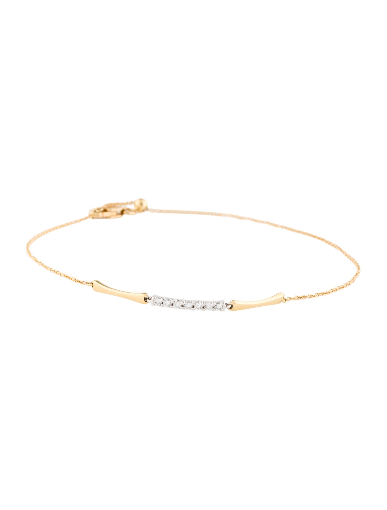 Bony Levy 18K Diamond Adjustable Station Bracelet