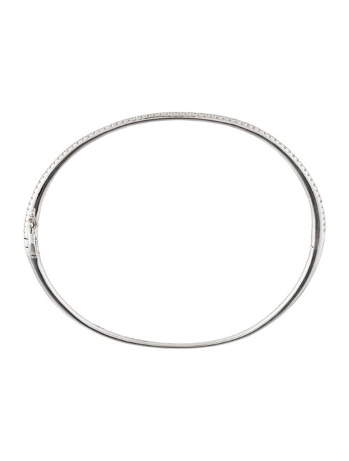 Bony Levy 18K Diamond Skinny Stackable Bangle Bracelet