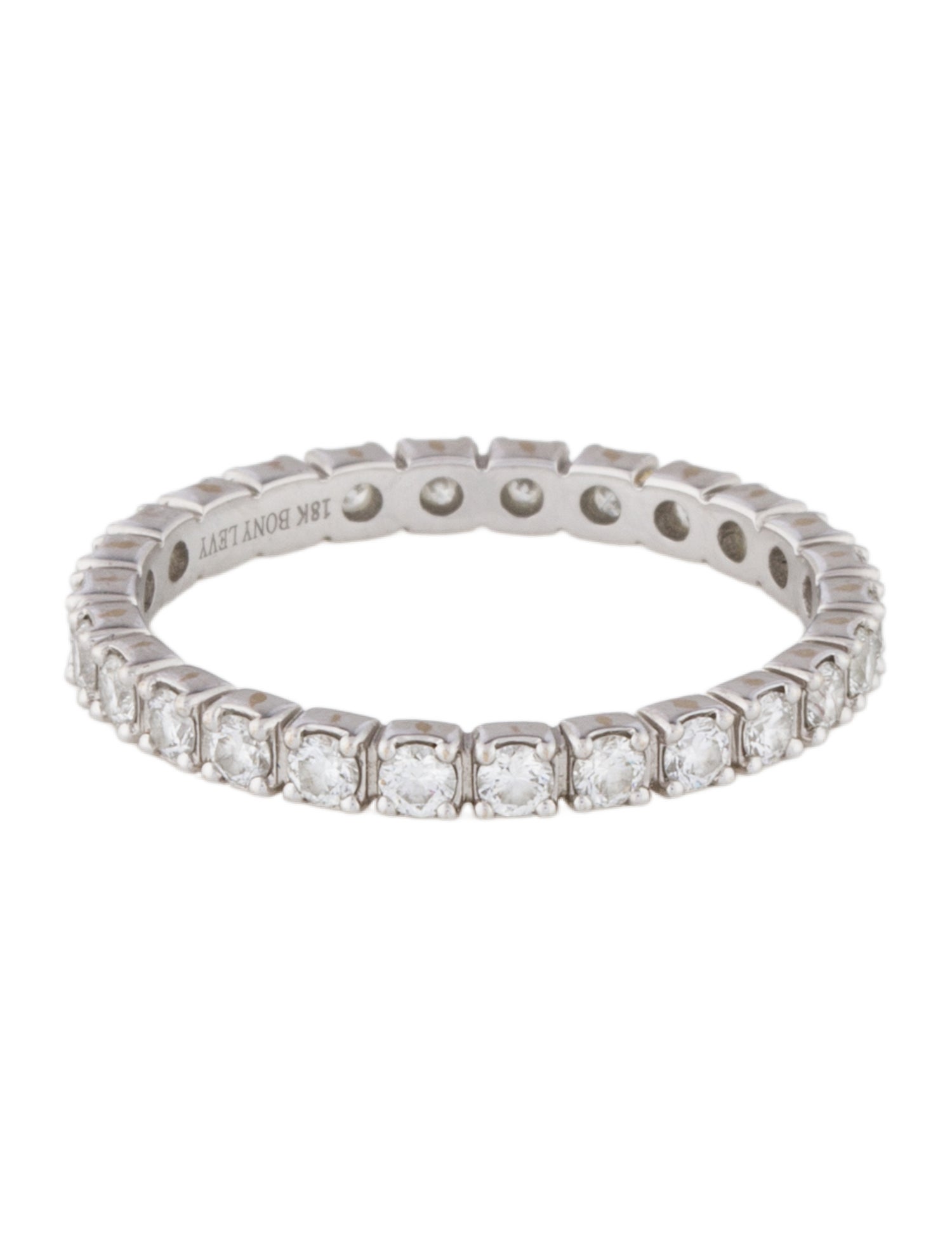 Bony Levy 18K Diamond Bardot Eternity Stacking Band