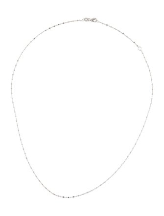 Bony Levy 14K Beaded Chain Station Necklace