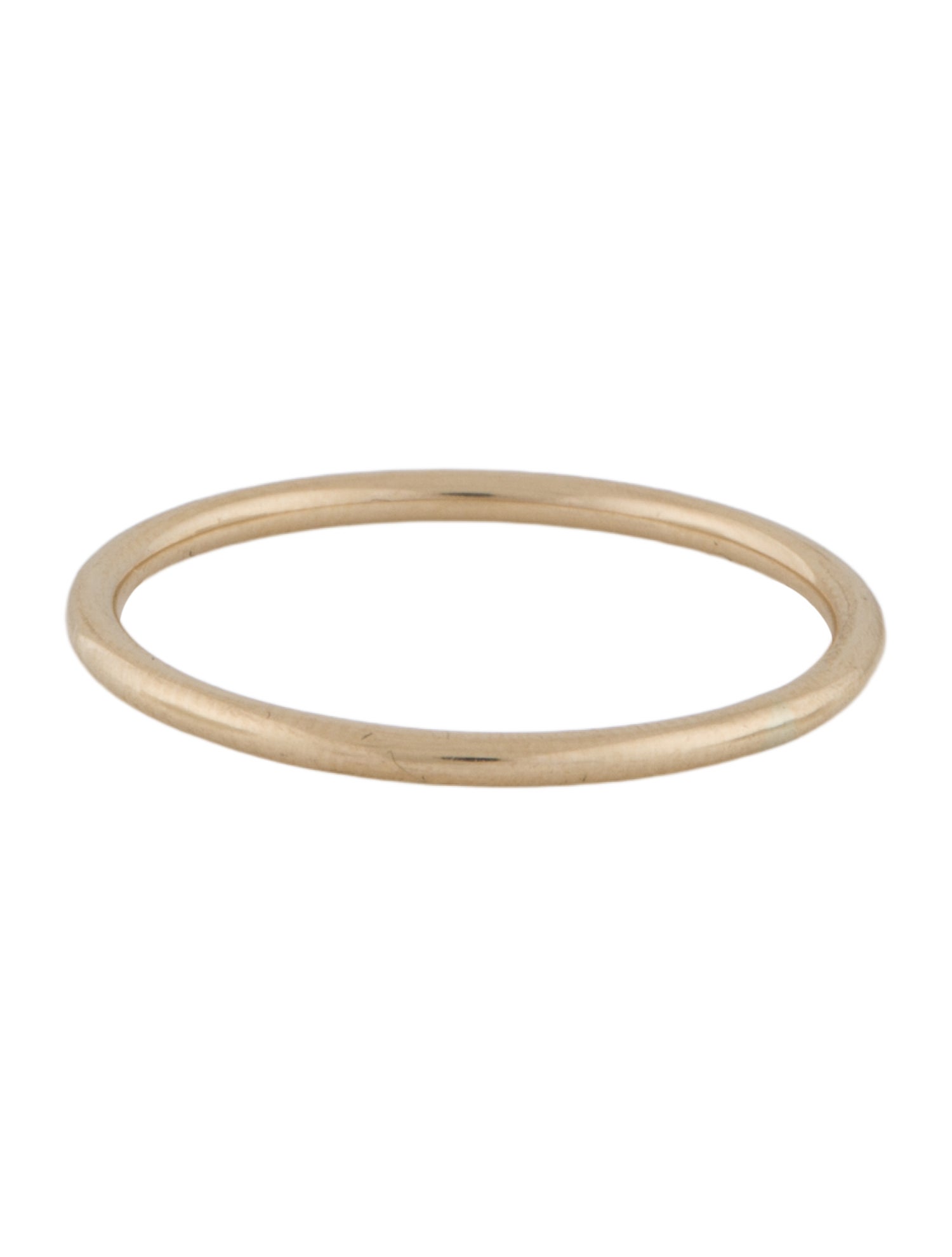 Bony Levy 14K Smooth Stackable Band