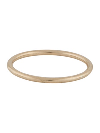 Bony Levy 14K Smooth Stackable Band