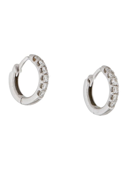 Bony Levy 18K Diamond Audrey Huggie Earrings