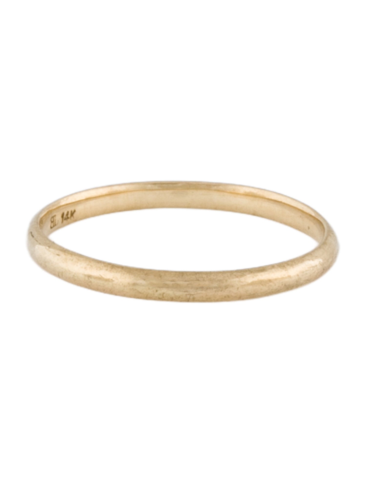 Bony Levy 14K Everyday Smooth Band