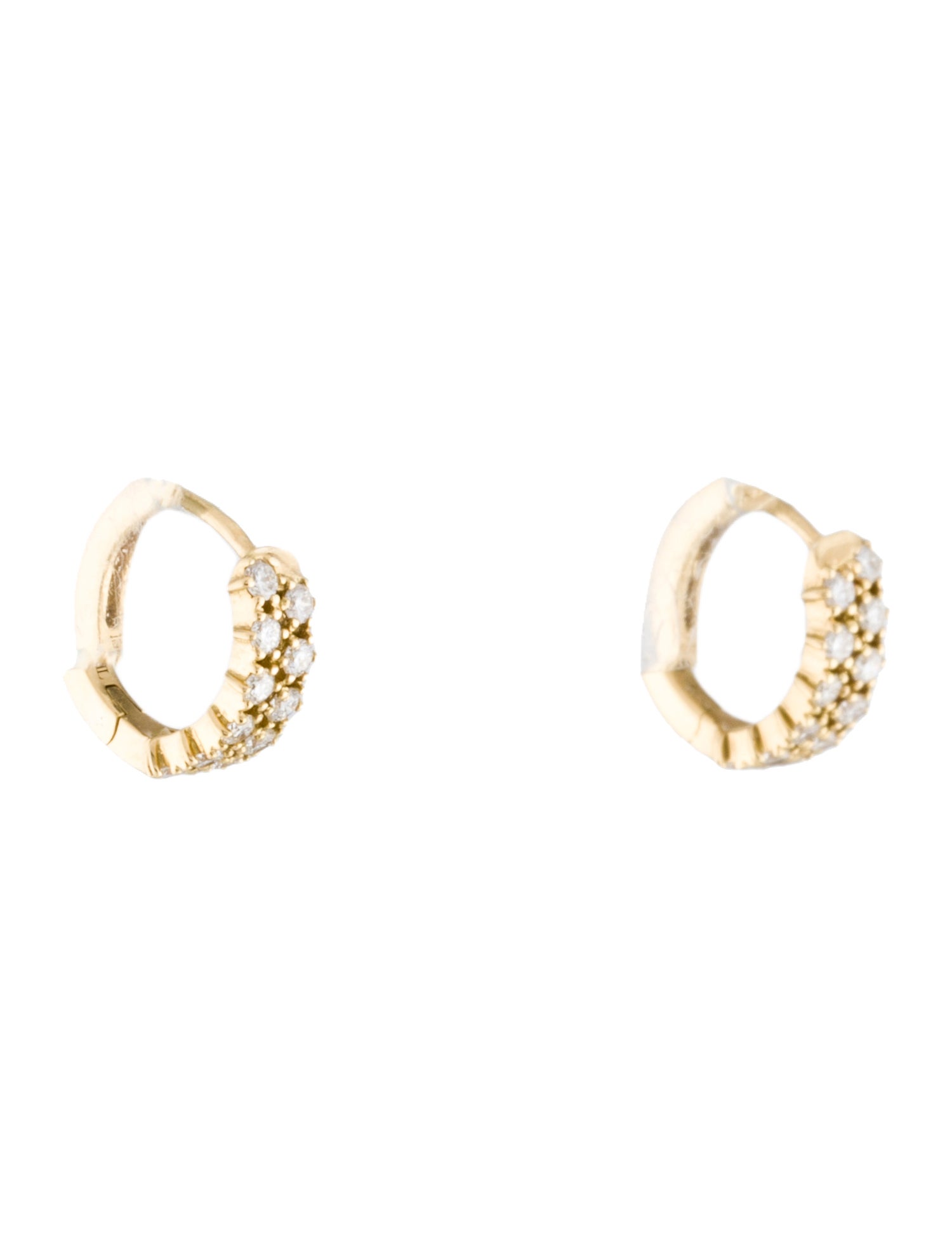 Bony Levy 18K Diamond Huggies