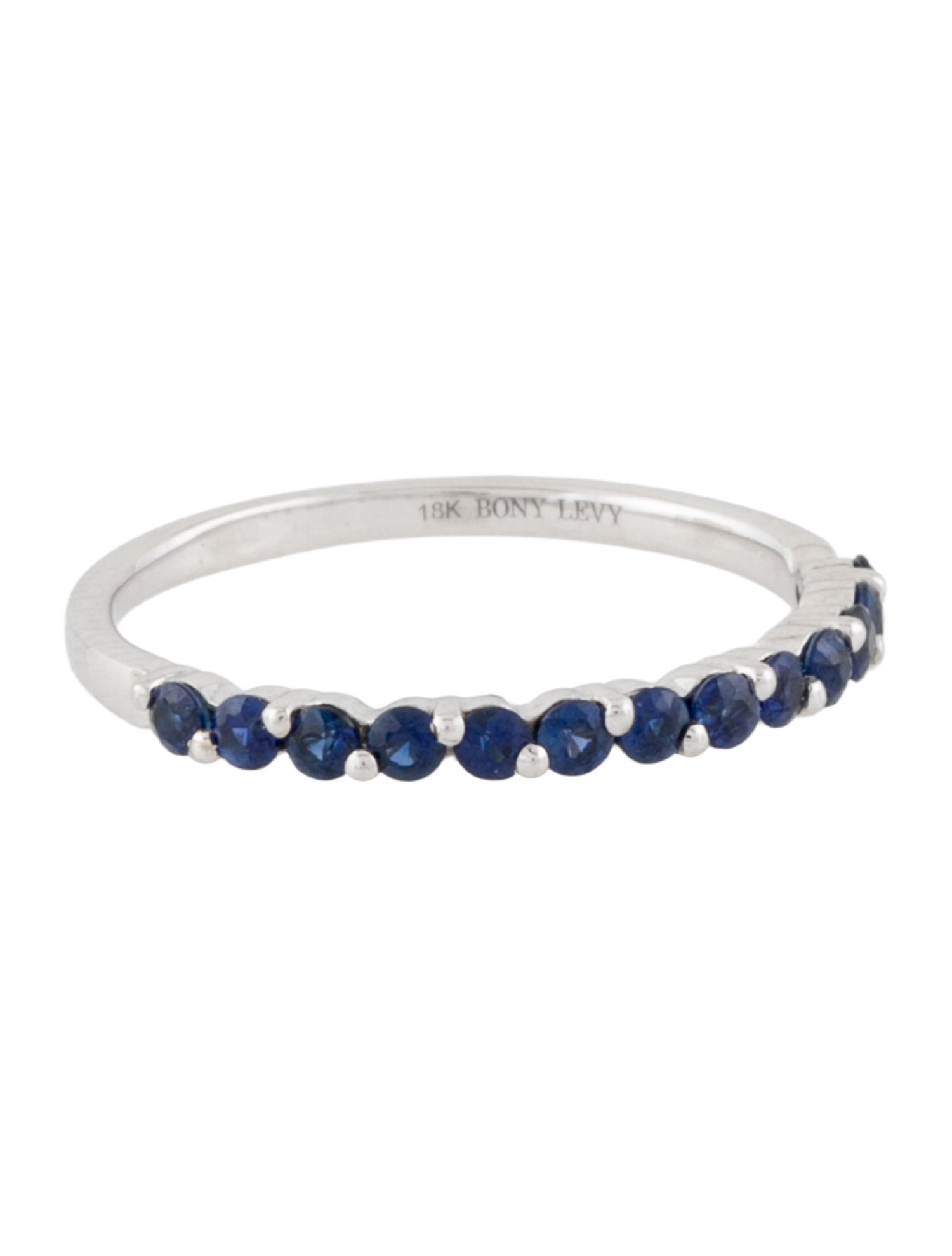 Bony Levy 18K Sapphire Band