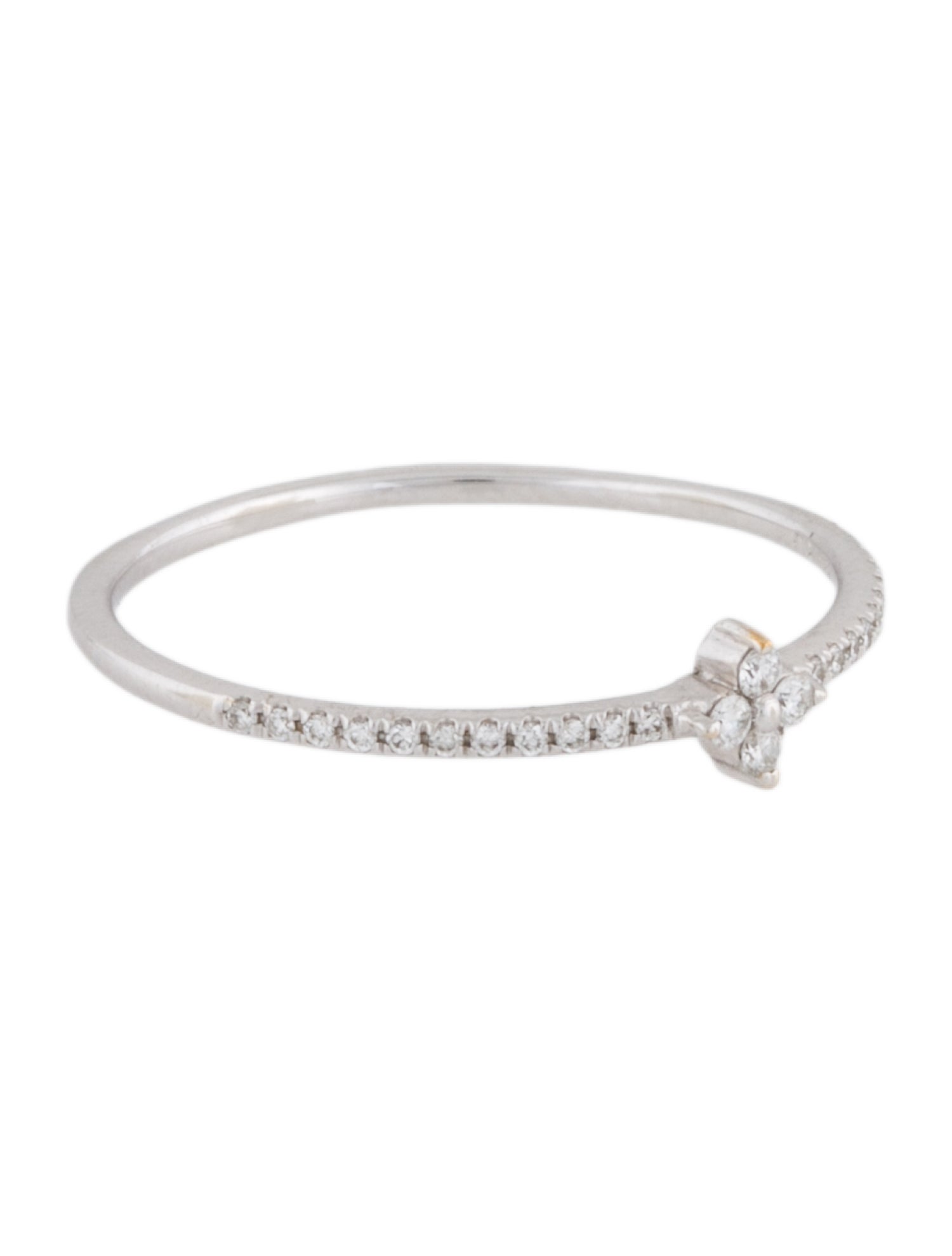 Bony Levy 18K Diamond Clover Cocktail Ring