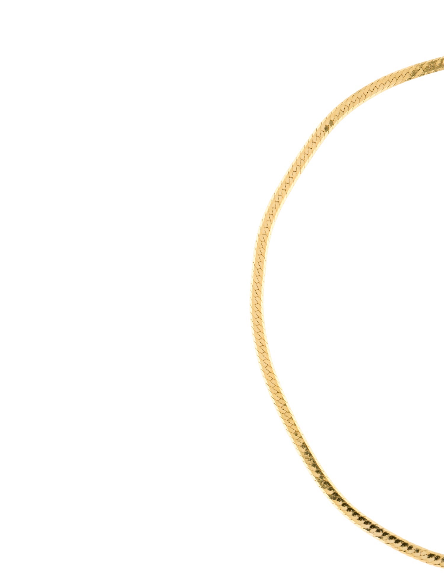 Bony Levy 14K Herringbone Chain Bracelet