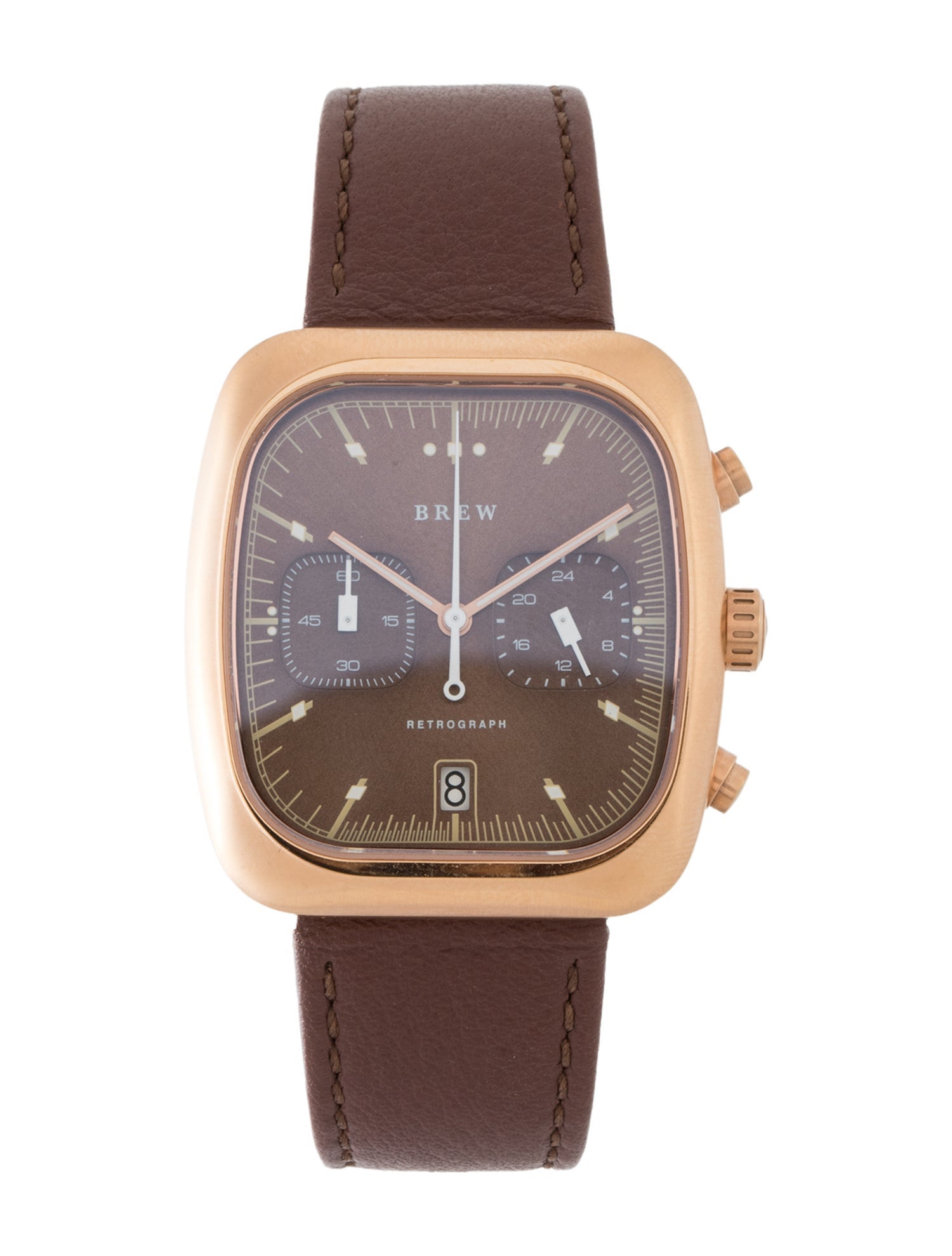 Brew Watch Co. Retrograph Espresso Watch